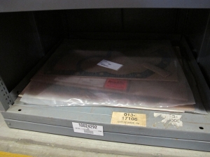 STANLEY VIDMAR HEAVY DUTY 5-DRAWER PARTS CABINET W/ CONTENTS (W-50) LOADING & HANDLING FEE $25-